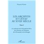 Les archives et l'Etat au XVIIIe siècle