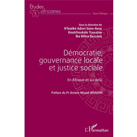 Démocratie, gouvernance locale et justice sociale