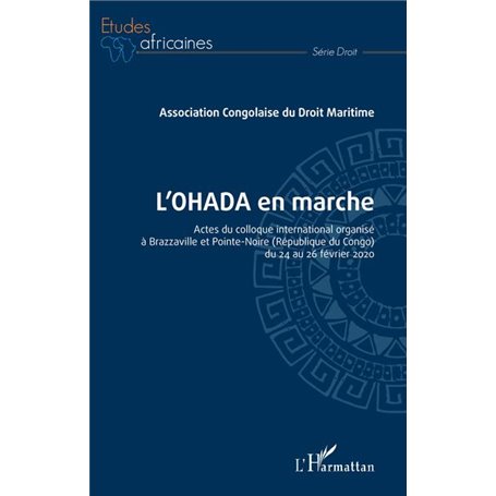 L'OHADA en marche