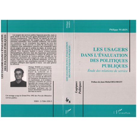 Les usagers dans l'évaluation des politiques publiques