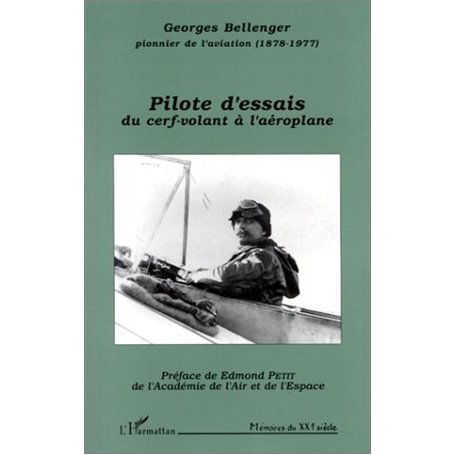 Pilote d'essais du cerf-volant à l'aéroplane
