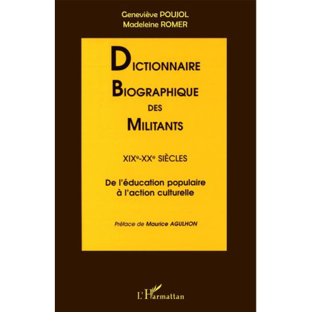 Dictionnaire biographique des militants XIXè-XXè siècles