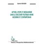 Mythes, utopie et messianisme dans le discours politique arabe moderne et contemporain