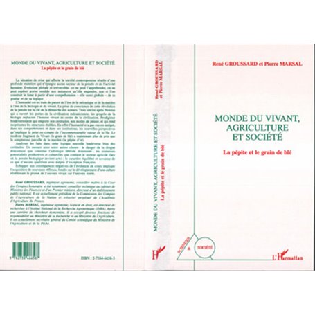 Monde du Vivant, Agriculture et Société