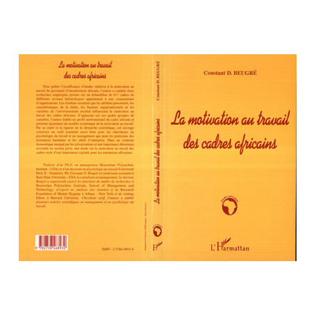 LA MOTIVATION AU TRAVAIL DES CADRES AFRICAINS