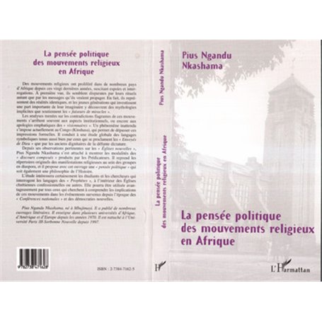 LA PENSÉE POLITIQUE DES MOUVEMENTS RELIGIEUX EN AFRIQUE