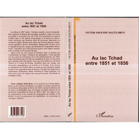 AU LAC TCHAD ENTRE 1851 ET 1856