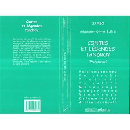 CONTES ET LÉGENDES TANDROY (Madagascar)