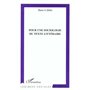POUR UNE SOCIOLOGIE DU TEXTE LITTERAIRE