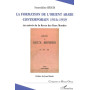 La formation de l'Orient arabe contemporain