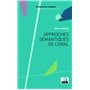 Approches sémantiques de l'oral