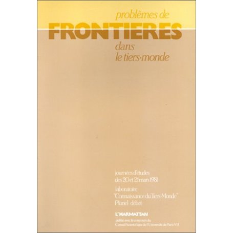 Problèmes de frontières dans le Tiers-Monde
