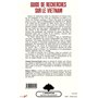 Guide des recherches sur le Viêtnam
