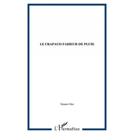 Le crapaud faiseur de pluie