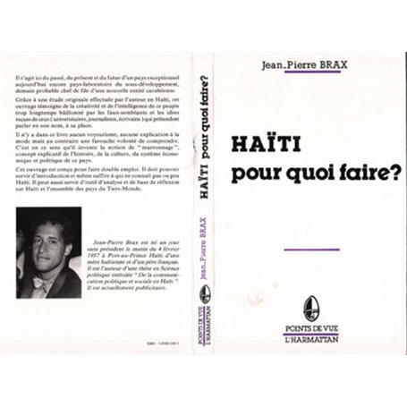 Haïti pour quoi faire?