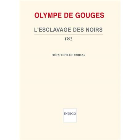 L'Esclavage des Noirs