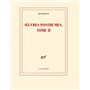 uvres posthumes, tome II
