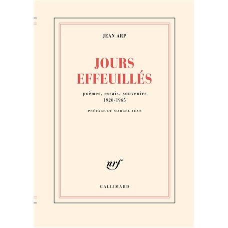 Jours effeuillés
