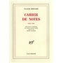 Cahier de notes