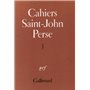 Cahiers Saint-John Perse