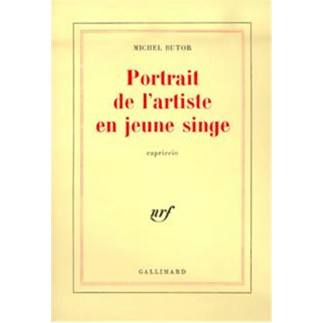 Portrait de l'artiste en jeune singe