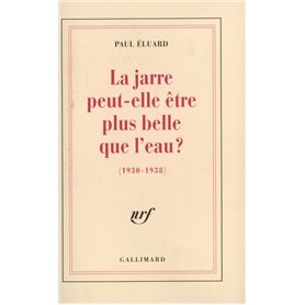 La jarre peut-elle être plus belle que l'eau ?