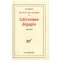Littérature dégagée