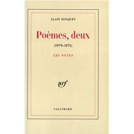 Poèmes, deux