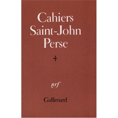 Cahiers Saint-John Perse
