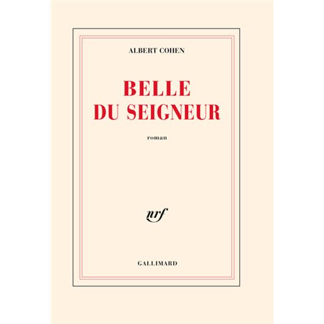 Belle du Seigneur