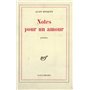 Notes pour un amour