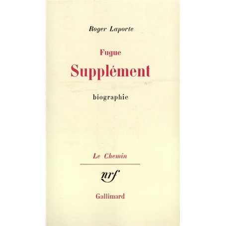 Fugue. Supplément