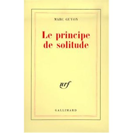 Le principe de solitude