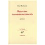 Dans nos recommencements