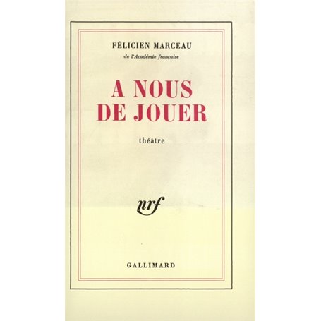 À nous de jouer