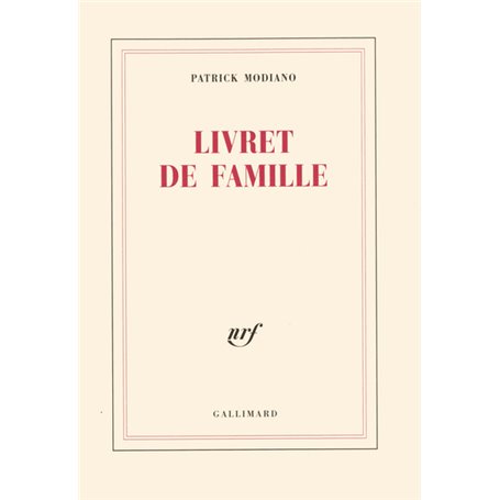 Livret de famille