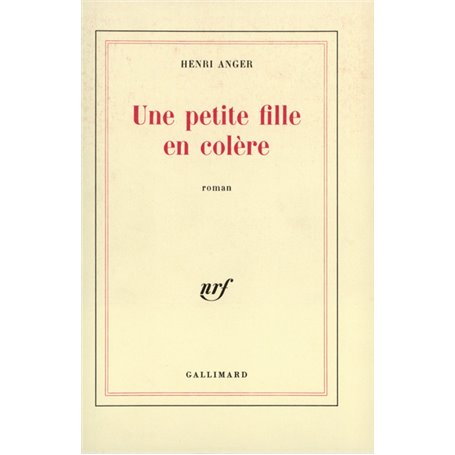Une petite fille en colère