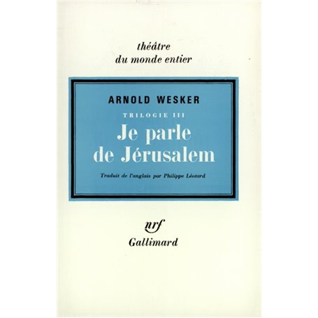 Je parle de Jérusalem