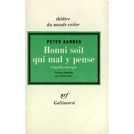 Honni soit qui mal y pense