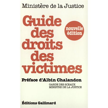 Guide des droits des victimes