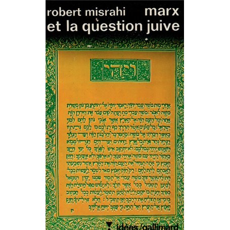 Marx et la question juive