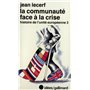 La communauté face à la crise