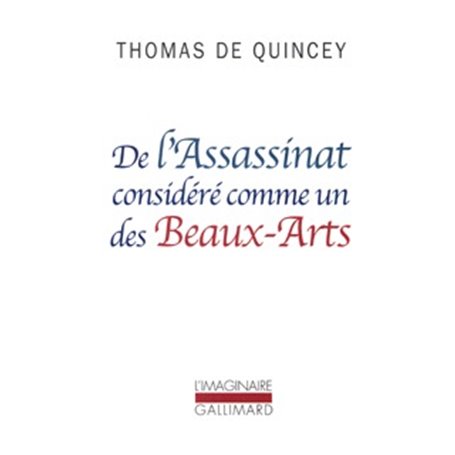 De l'Assassinat considéré comme un des Beaux-Arts