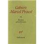 Études proustiennes