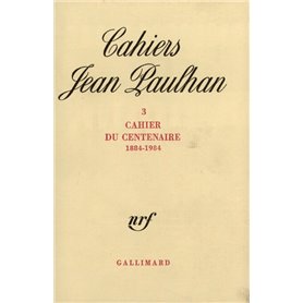 Cahier du centenaire