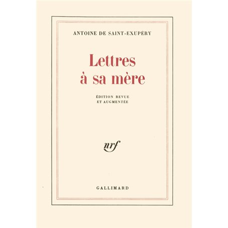 Lettres à sa mère