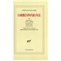 Correspondance