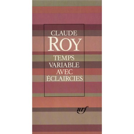 Temps variable avec éclaircies