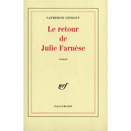 Le retour de Julie Farnèse