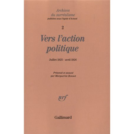 Vers l'action politique